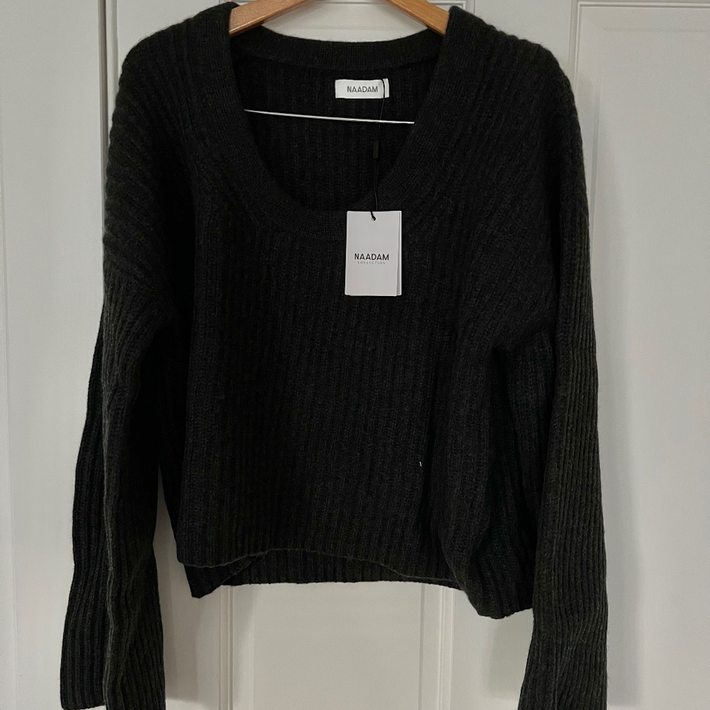 NWT Naadam cashmere sweater